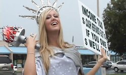 Money Talks Ella and Megan Jones are showing off their goods for cash