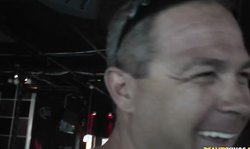 Sex-loving brunette Justice gives her boss a blowjob for cash