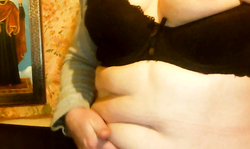 Playful Russian mommy is accurately undressing on the camera