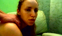 Skillful russian chick fucks with her new lover in the public toilet