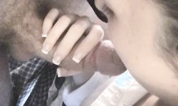 Home Porno Tapes stunning chick Suzy is sucking his fat dick