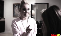 Conservative stepmom orders BF to fuck lesbian daughter