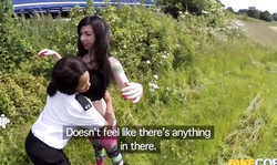 Amazing outdoor sex on the grass with the awesome ladies