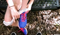 Awesome teen Public Pick UPs Ava Parker fucked in the missionary pose