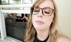 Great-looking models Share My BF Ashly Anderson and Dolly Leigh are sucking a big cock