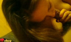 Good Russian teen with big tits jumps on my hard sausage like a pro