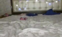 Sensual anal Russian doll sticks a big toy deep in her tight ass