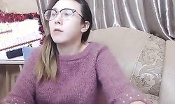 hot teen showing her big titties on cam