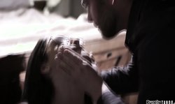 Innocent teen throatedfucked and banged rough by a stranger