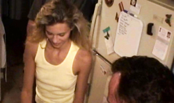 Cock-sucking milf fucks with a stranger in the amateur video