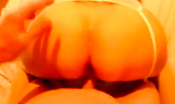 Her juicy butts are being fucked in the doggy style pose