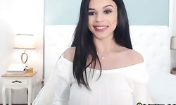 sexy stepmom showing her titties and sucking