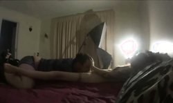 couple in bed fucking on hidden camera