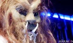 Glamorous brunette fucks with a truly massive black dick