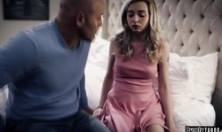 PureTaboo: Stepteen gets a special hug from stepdad