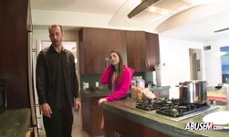 Traveling dude bangs his stepdaughter