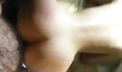 Chinese skinny whore got white cock