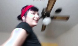 OMG THAT PERFECT ASS and She Swallows 12 Inch Dildo