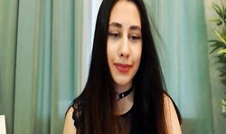 Coquettish Lady In Her Fantastic Show Live