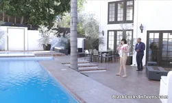 Bikini teen big black cocked in the bathroom