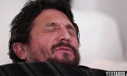 Blonde religious teen posessed by lust