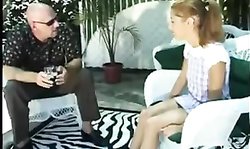 Teen Melody Having Sex With Old Fellow Voyeur