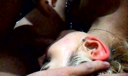 Slender Russian babe gets fucked in her face by a BBC