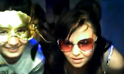 Two playful Russians are posing hot in the webcam show