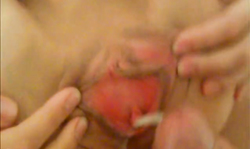 Massive boner is filling out a juicy pussy of a Russian lass