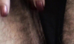 Massive saggy tits and hairy pussy of a slutty milf