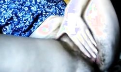 Hairy provokes via webcam