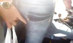 She got so turned on as she felt those fingers on her ass