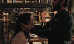 BDSM , Brunette , Small Tits , Stockings , Tattoo , Hardcore , Big Cock , Deepthroat