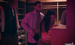 Angry crazy husband fucks his wife hard