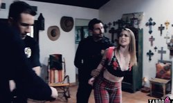 Cops on domestic dispute call surprised