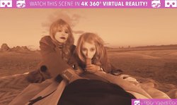 VR BANGERS Blonde Martians riding on your dick
