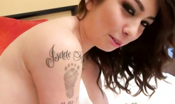 Fingering of a perfect asshole of my stunning hottie in sexy lingerie