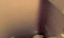 Blowjob in the toilet by a sweet blonde ex girlfriend