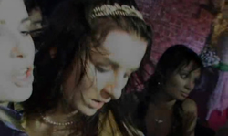 Lustful drunk blonde is trying out two hard boners