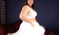 Slutty HLS Photogravure BBW amateur takes off her dress