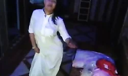 Arab Chic Dancing in White
