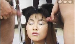 Bukkake Carnival 05 dad(Ura Bukkake)dad / Bukkake with a pair of Chinese Uniform Sex-sweethearts