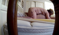 He is so muscular and his dick is stiff