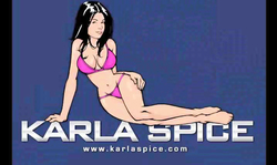 Outstanding goddess Karla Spice is having a very fuckable booty