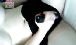 Black-haired Kodie Files lady gets a huge facial load