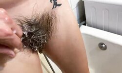 Dilettante Hairy fetish video daddy:dad My Hairy bush Serf pov