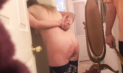 Corner time with a bar of soap