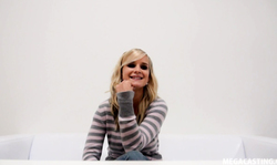 Stunning Chezh casting girl shows off her fuckable booty