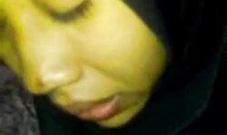 Indonesian- nining jilbab goyang