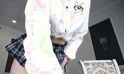 Naughty Petite Shy Teen shows off pussy